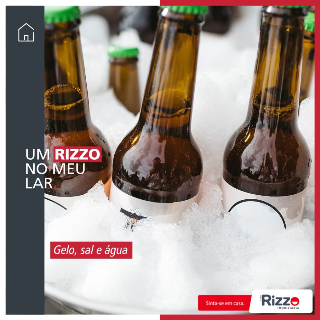 Gelo, sal e água